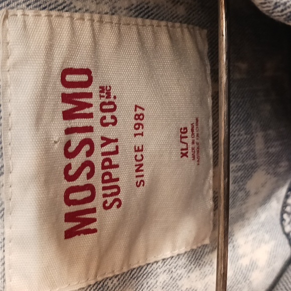 Mossimo Bleach Washed Denim Jacket - Picture 3 of 4